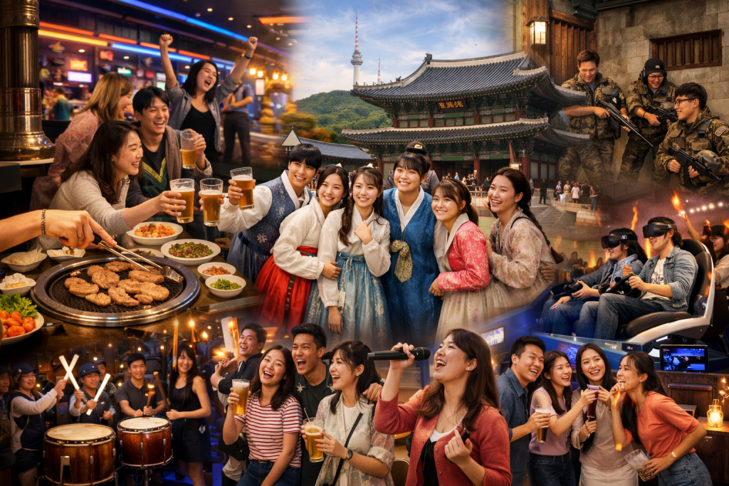 Group Entertainment Options in Seoul for Large Parties